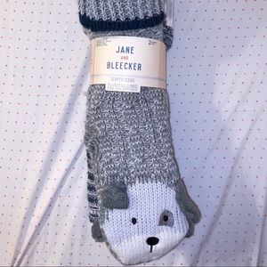 knit slipper socks